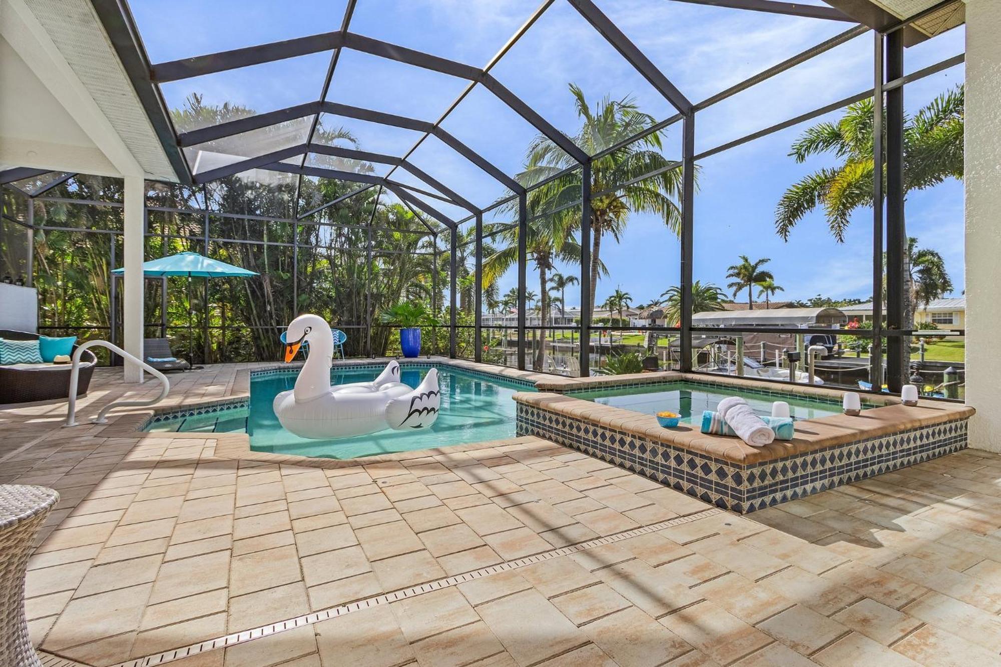 Villa Azurro, Cape Coral Bagian luar foto