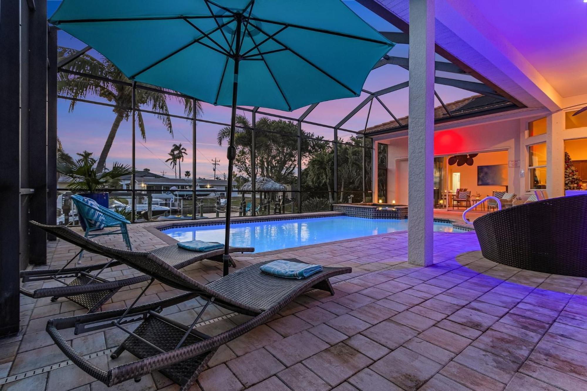 Villa Azurro, Cape Coral Bagian luar foto
