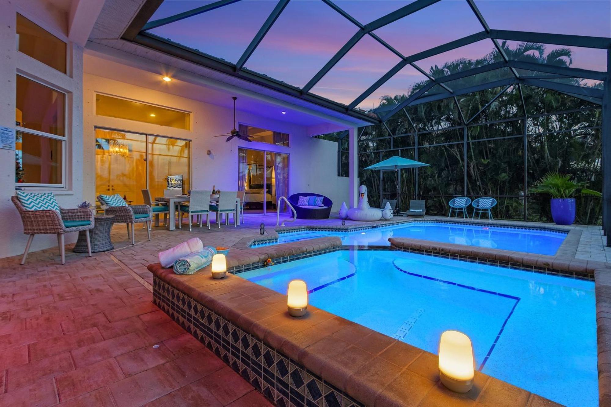 Villa Azurro, Cape Coral Bagian luar foto