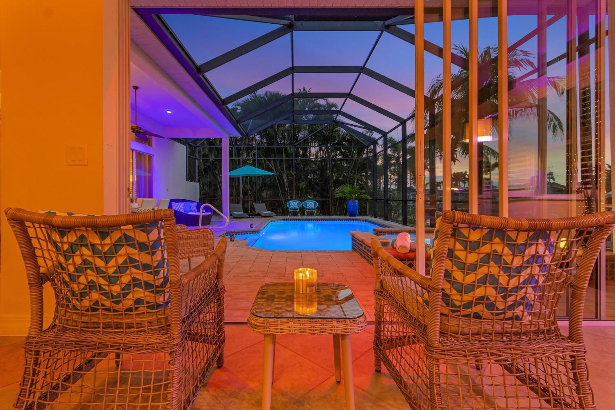 Villa Azurro, Cape Coral Bagian luar foto