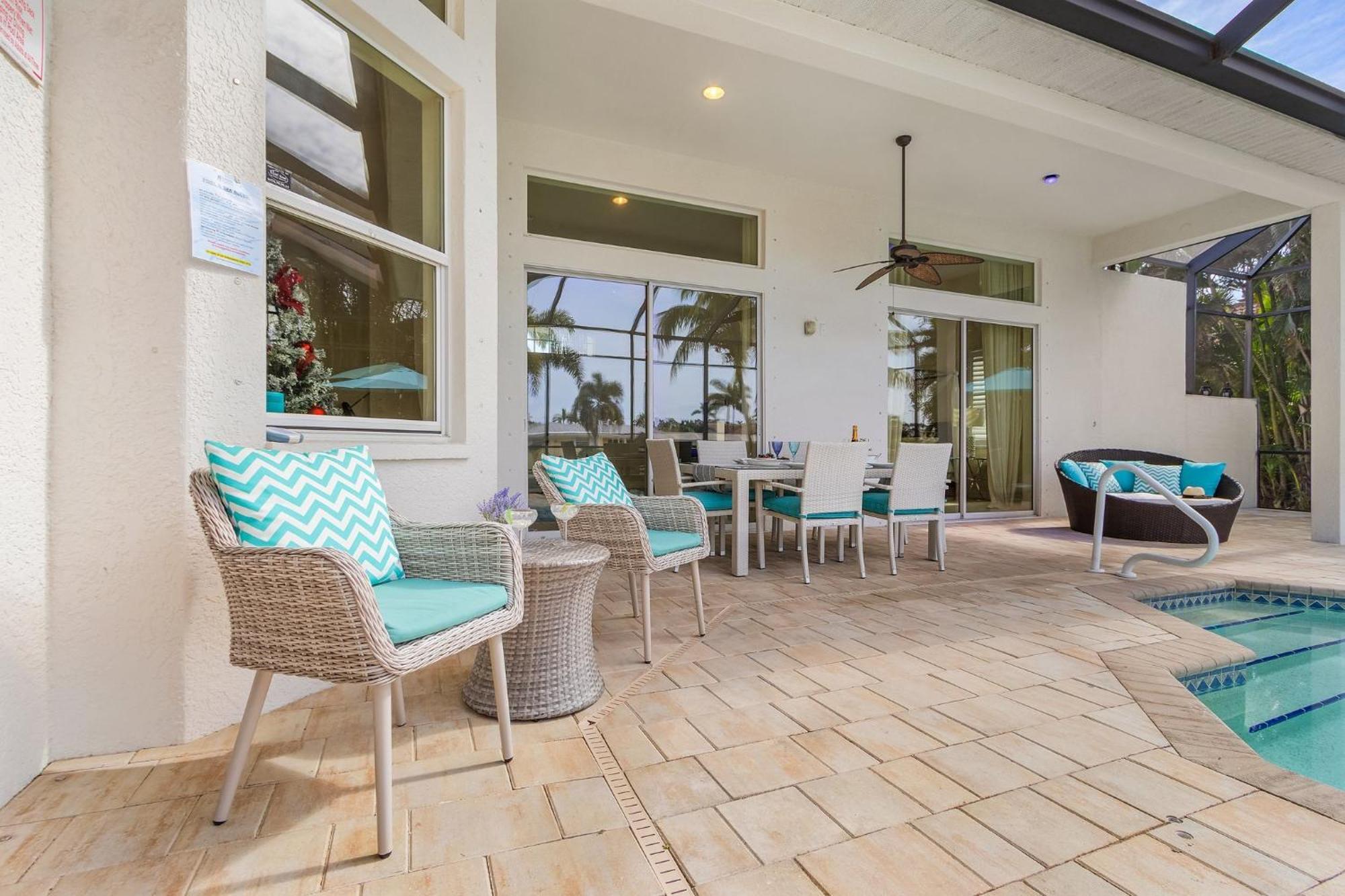 Villa Azurro, Cape Coral Bagian luar foto