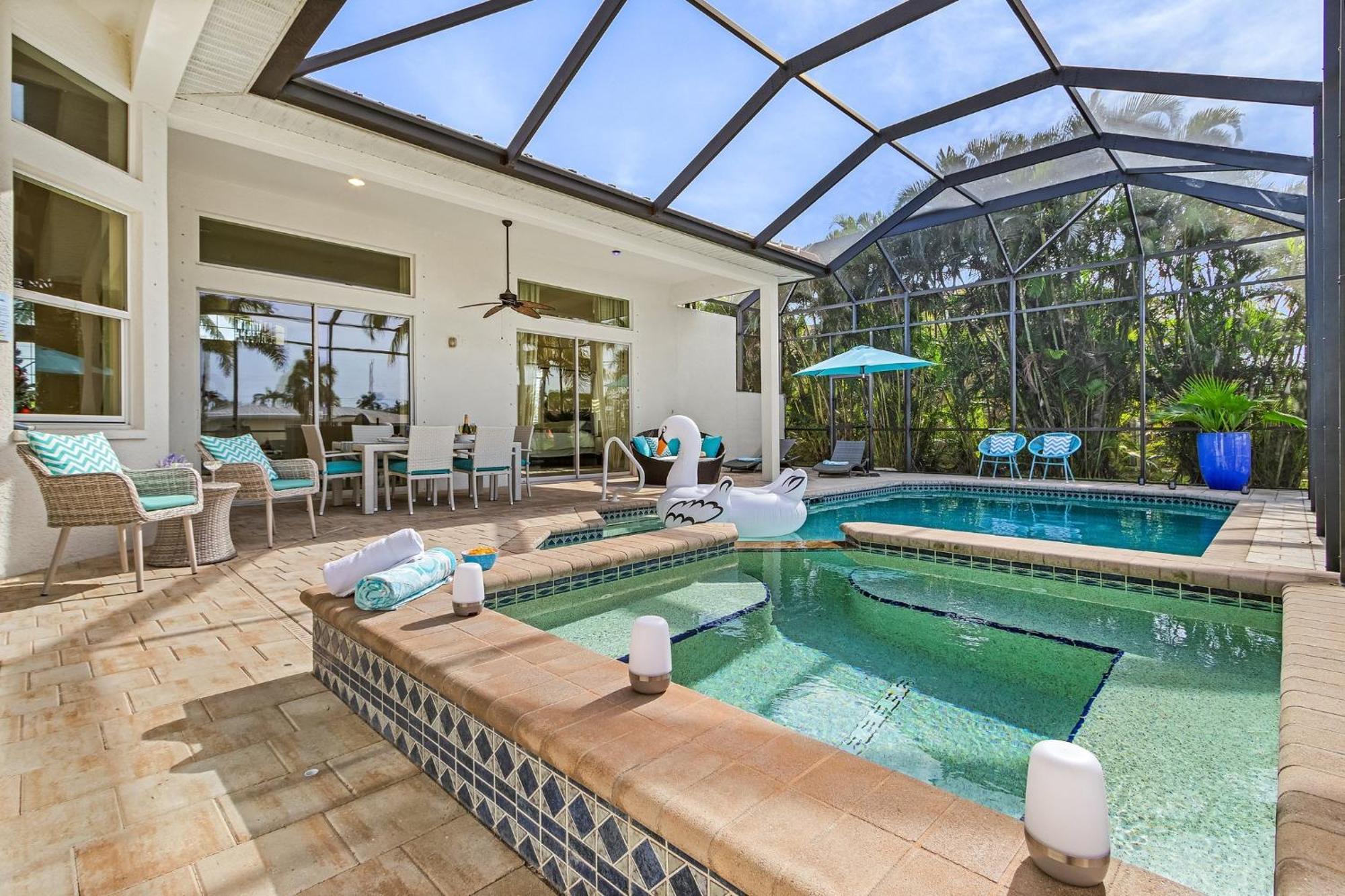 Villa Azurro, Cape Coral Bagian luar foto