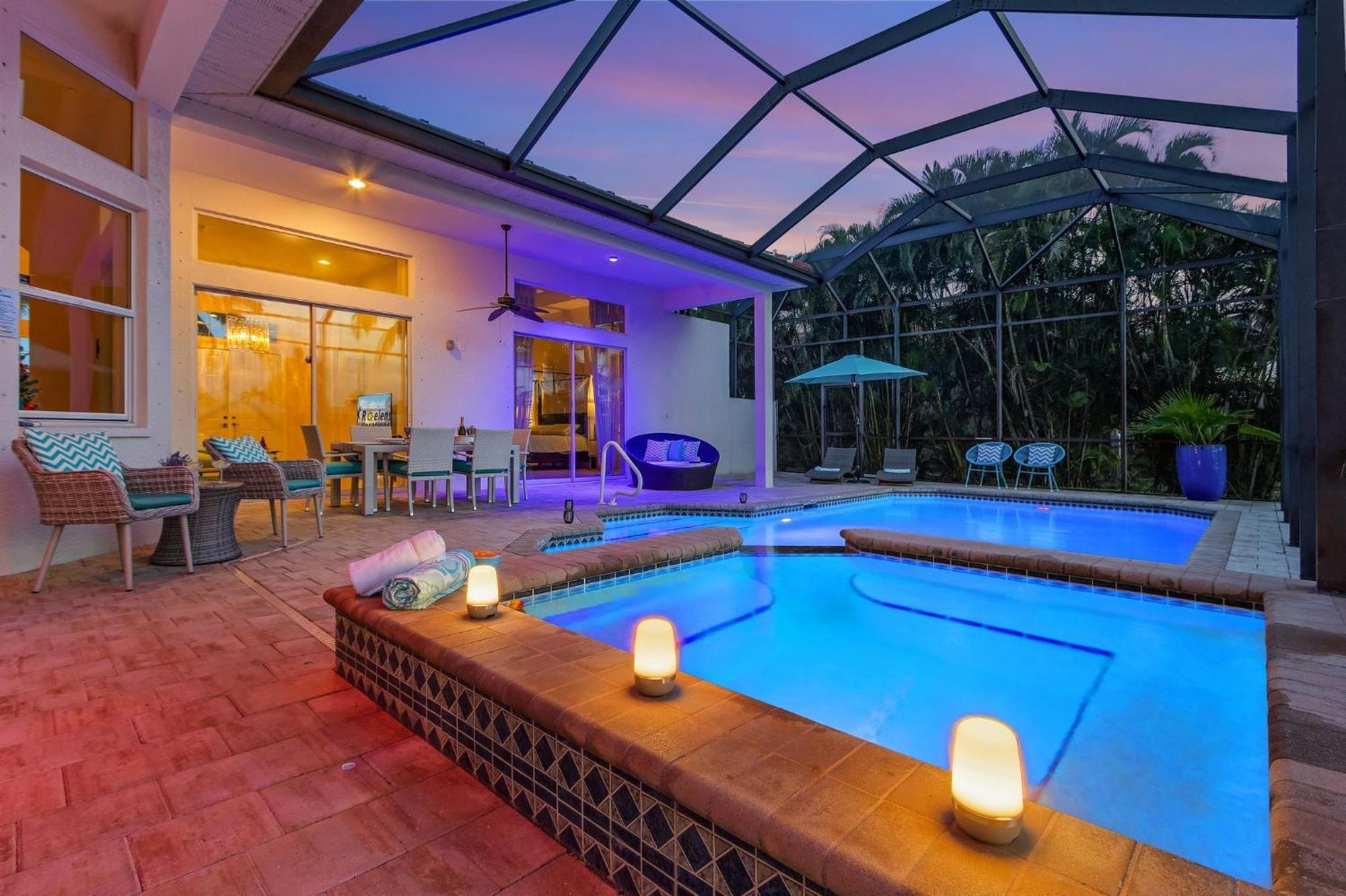 Villa Azurro, Cape Coral Bagian luar foto